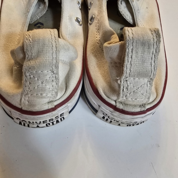 Converse Womens White All Star Sneakers - Picture 8 of 8